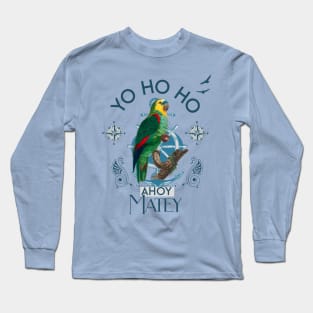 Yo Ho Ho Parrot Long Sleeve T-Shirt